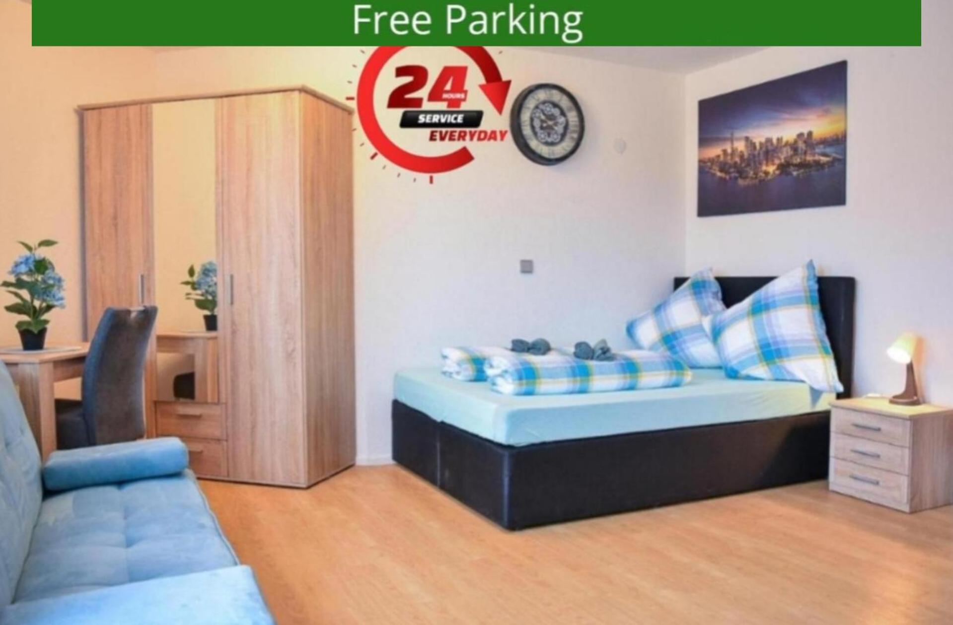 Ruhige Wohnung Im . Private Parkplatz ,Balkon ,Netflix Nuremberg Exterior photo